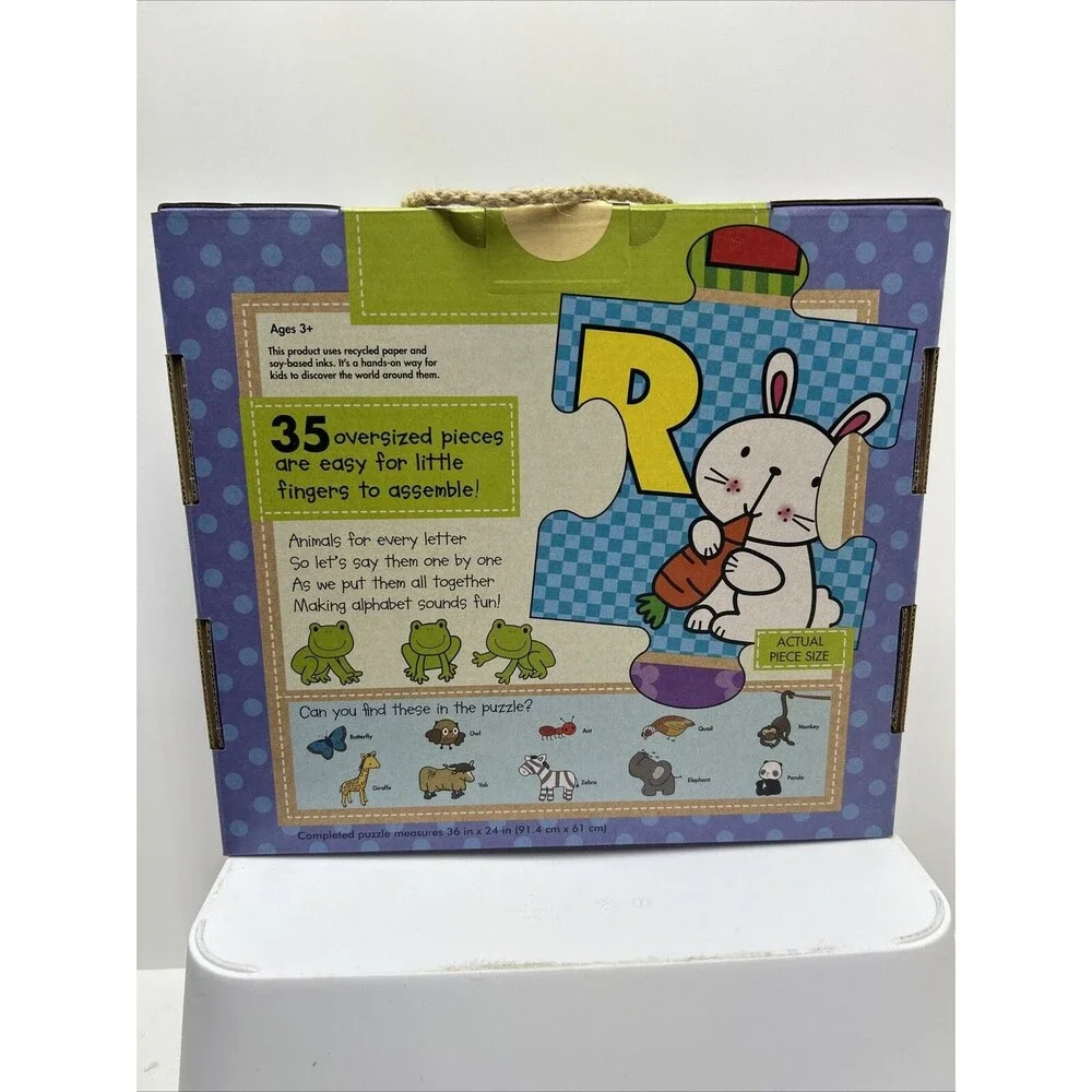 Melissa and‎ Doug ABC animals giant floor puzzle